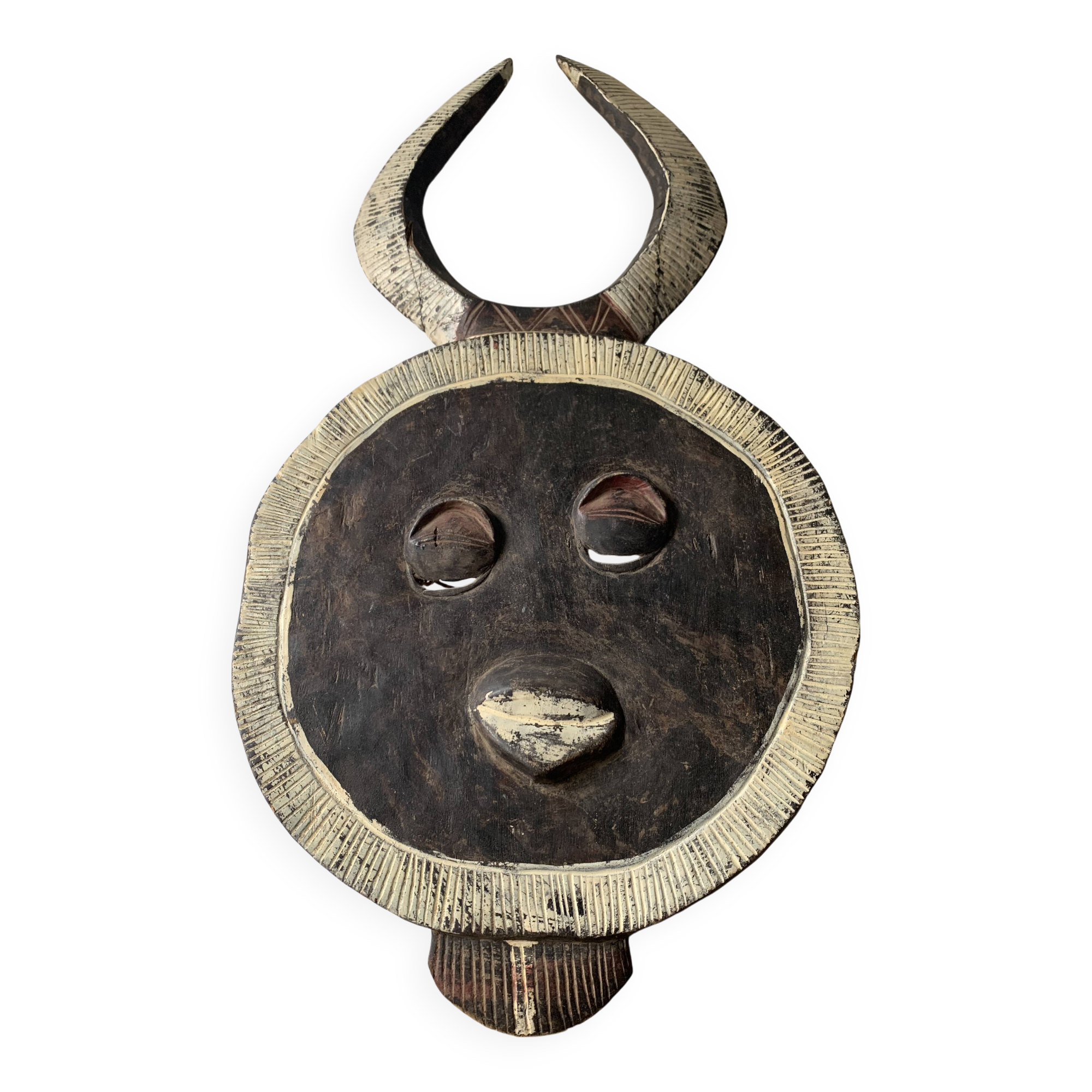 Large Antique Vintage Tribal African Mask