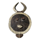 Large Antique Vintage Tribal African Mask