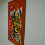 Air France by Georges Mathieu Mexico original poster