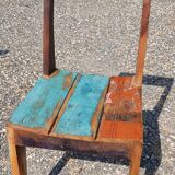 Teak table with 6 chairs