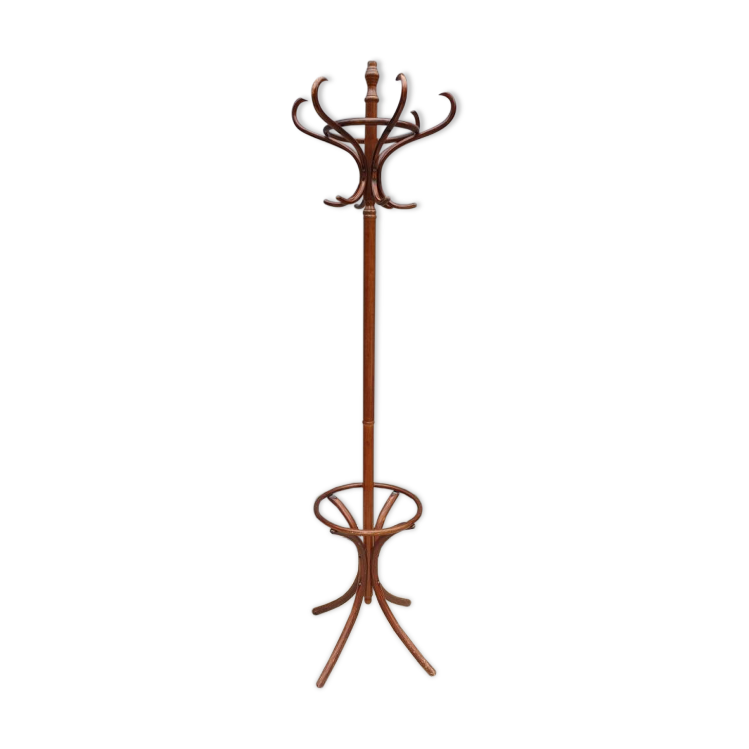 Coat rack bistro parrot 11 hooks style 1900