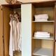 Cloud blue vintage removable wardrobe
