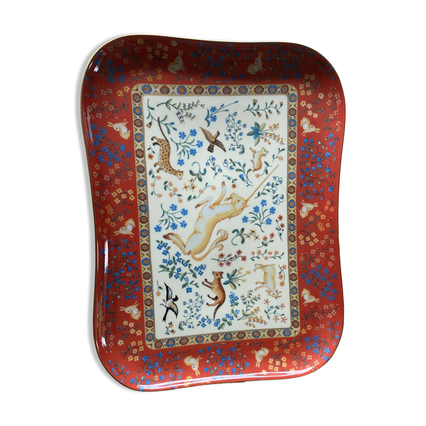 Small empty pocket dish created for Philippe Deshoulieres.