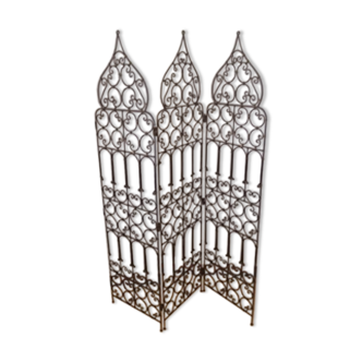 Wrought iron screen