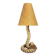 Mid-Century Brutalist Rope Table Lamp in the style of Audoux & Minet