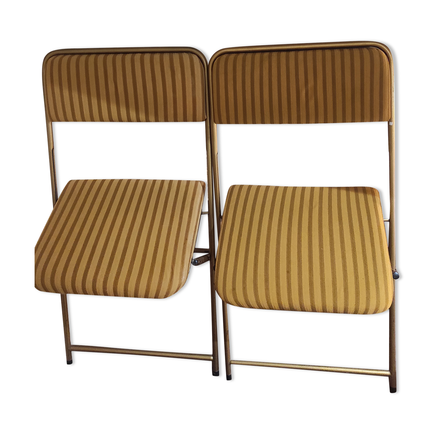 Yellow Lafuma chairs
