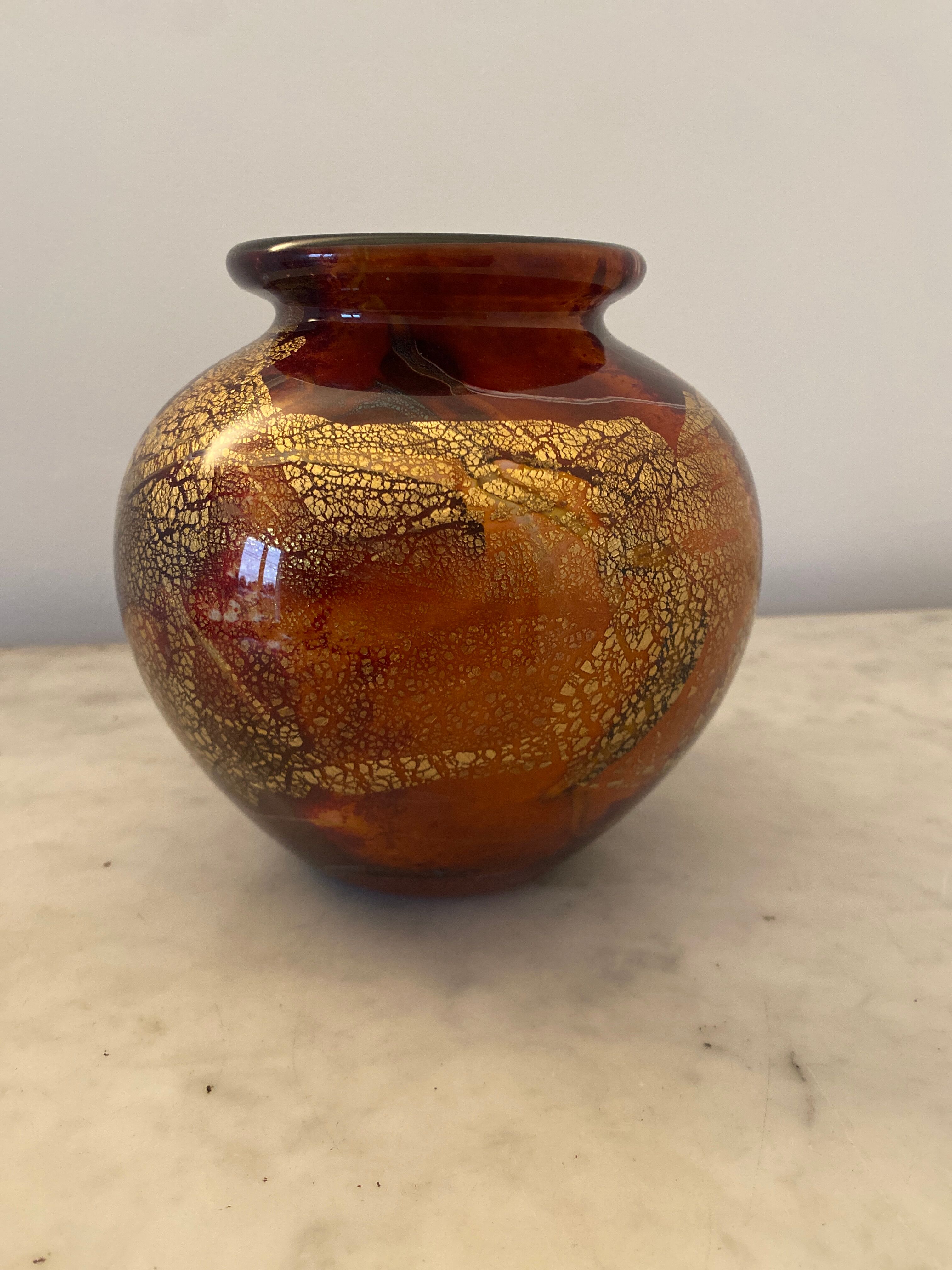 Glass vase from Biot