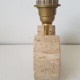 Lamp in travertine 70s