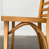 Mid-century German bentwood chairs by ZPM Radomsko for Mobilair, 1950s, set of 3.