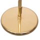 Brass Swing arm Halogen floor lamp by Holtkoetter 1980s Germany