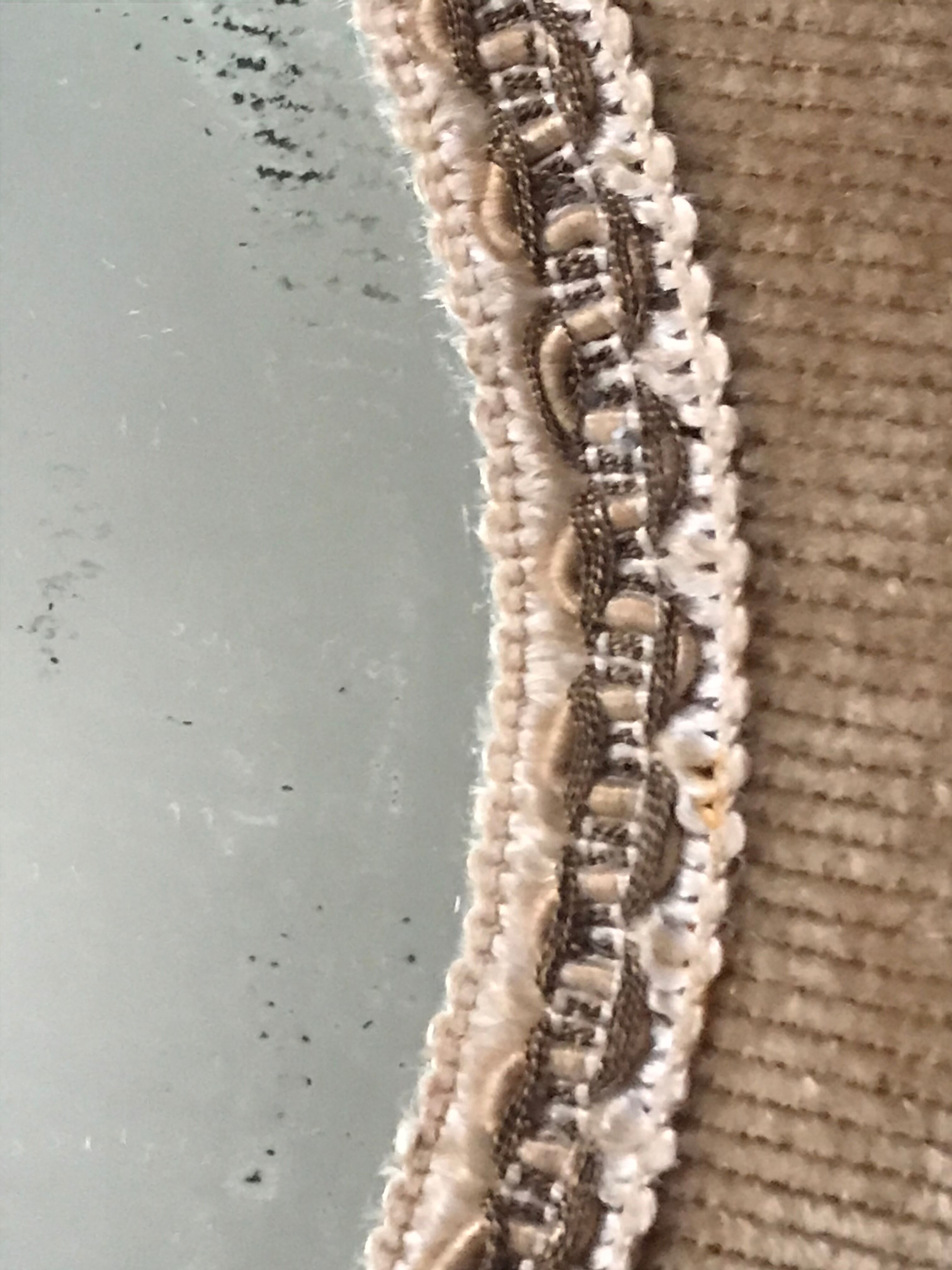 Vintage velvet mirror 31x31