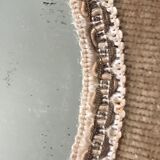 Vintage velvet mirror 31x31