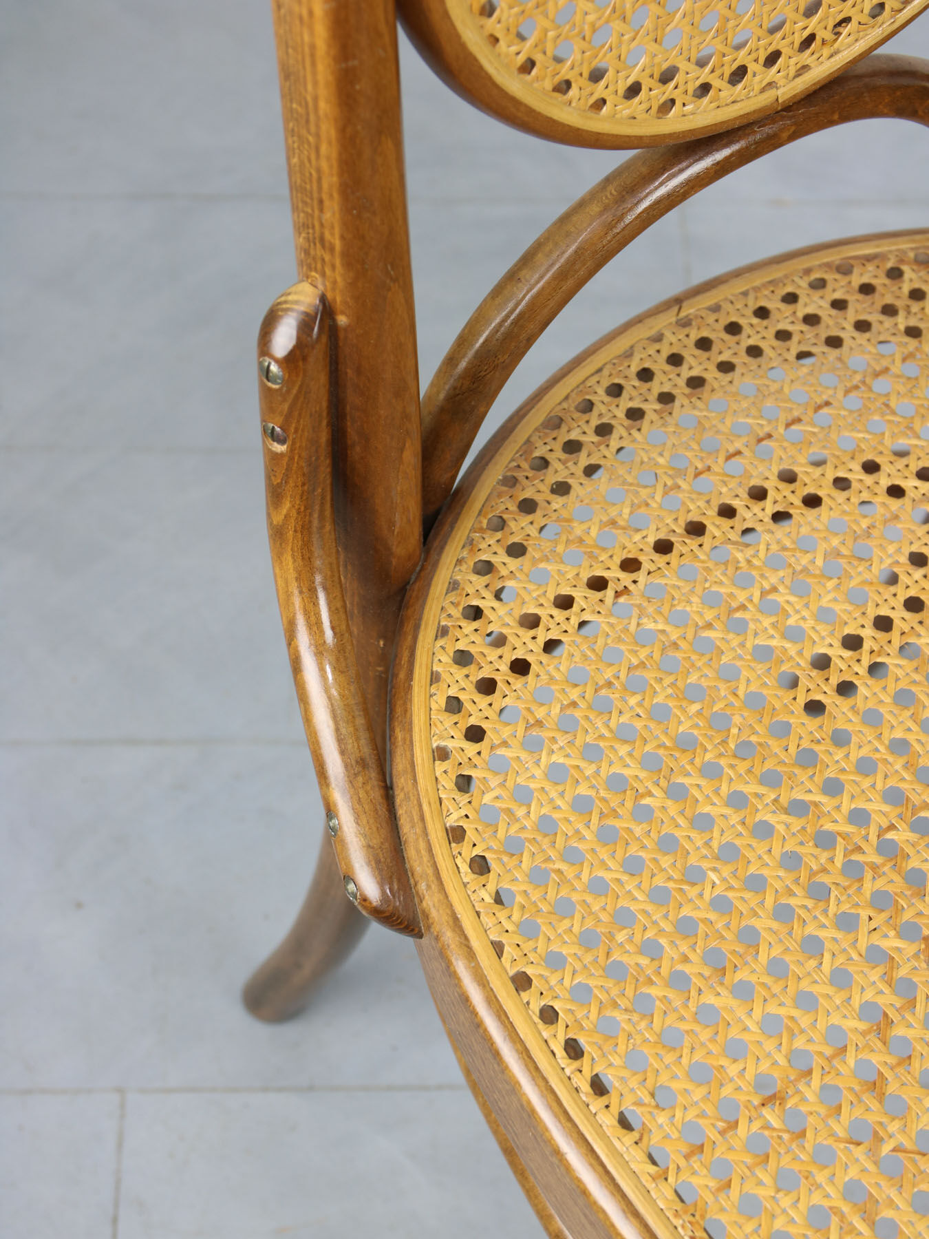 Paire de chaises à manger Thonet 207R vintage