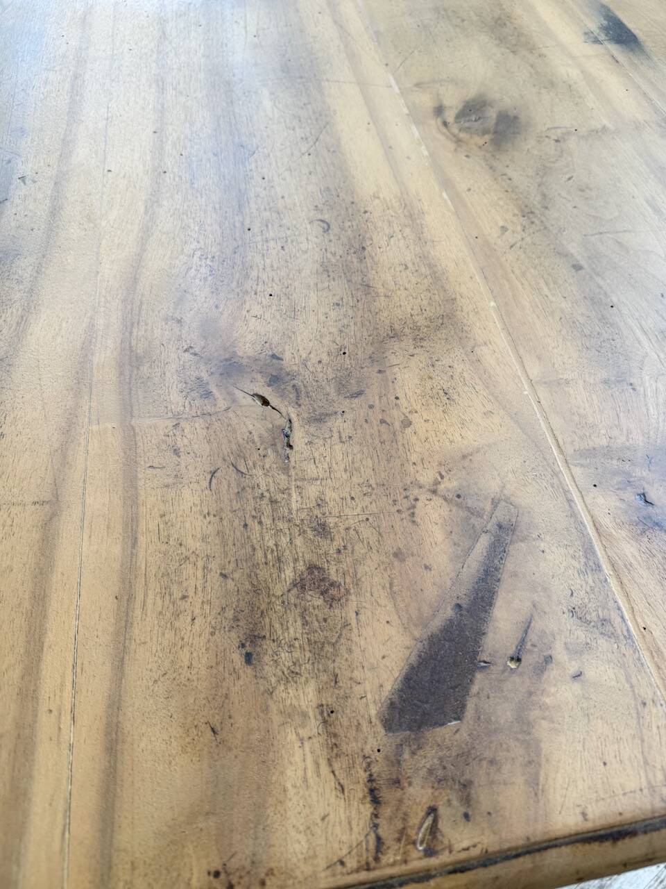 Walnut bistro farmhouse table 180cm