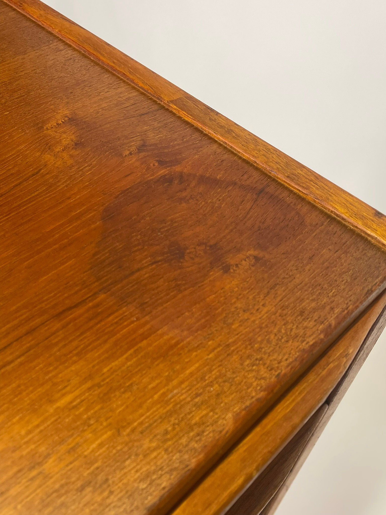 Scandinavian teak chest of drawers from the 1960s.