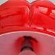Suspension Putzler en opaline rouge vintage 1970s