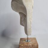 Eye of Michelangelo's "David", vintage cast after Brucciani, on base, 27 cm