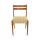 Set of 6 Scandinavian beech chairs, Sweden, 1960