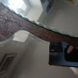 Three beveled mirrors