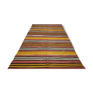 Tapis vintage kilim 313x155