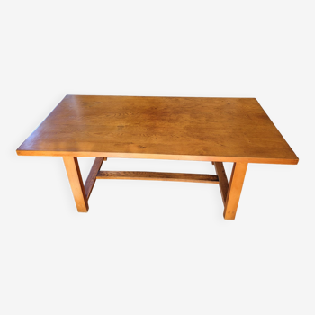 Table model T01 solid elm Ed. atelier Chapo