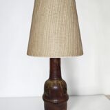 Stoneware lamp from Puisaye