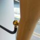 Reflector stem wall lamp from the 50s