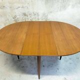 Vintage teak round table