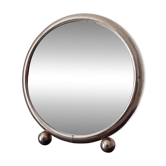 Miroir de barbier grossissant ancien années 50/60