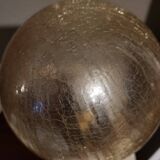 Globe lamp on teak base, 1950, 60, vintage