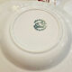 5 hollow earthenware plates burgundy ceranord St Amand