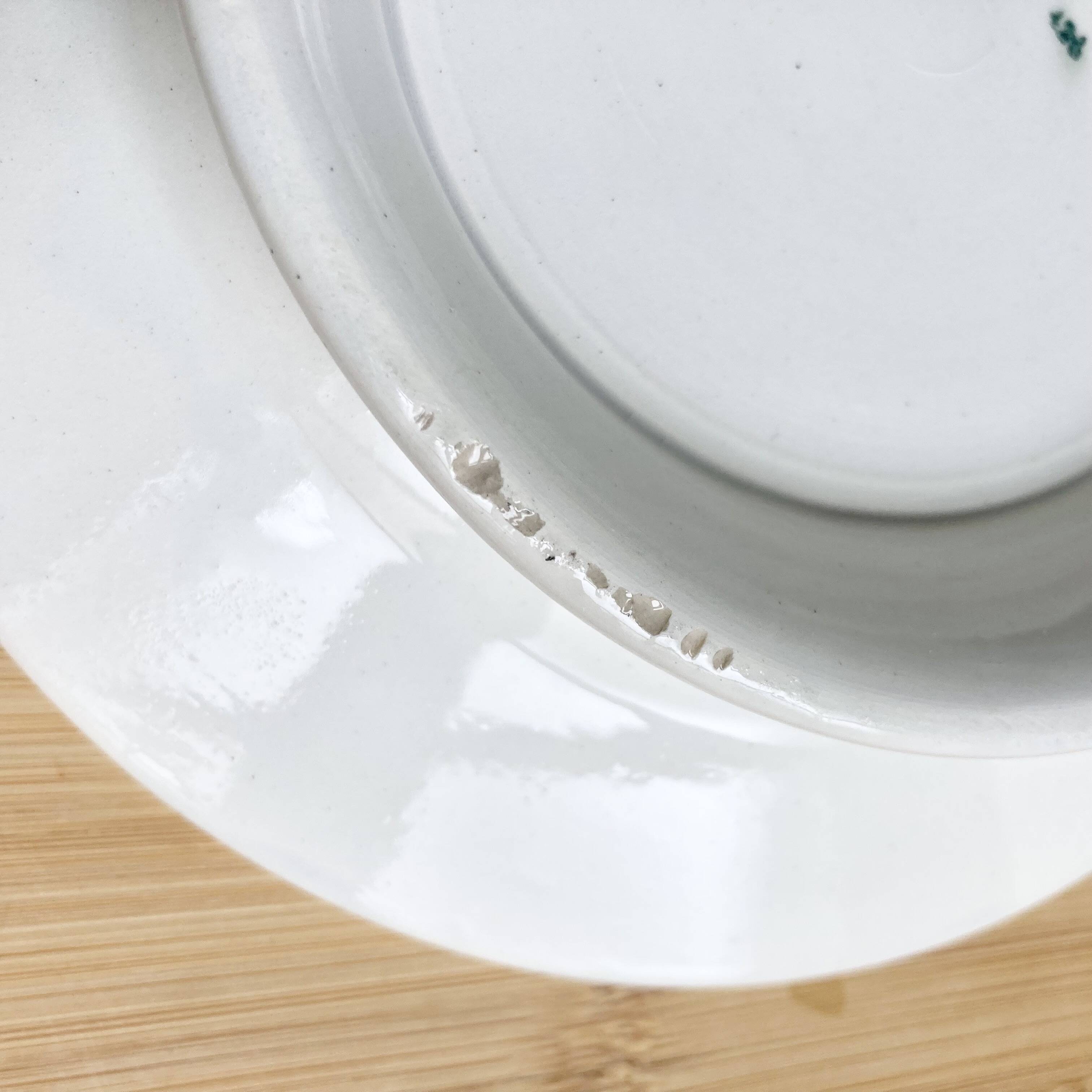 Saint-Amand Ironstone Footed Plate