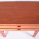 Vintage teak chest of drawers with leather handles by fröseke nybrofabrik, 1970s