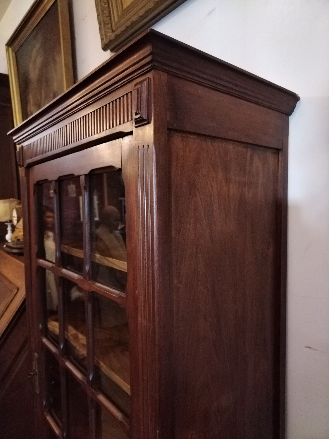 Parisian glass cabinet