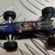 Lot of old vintage racing cars