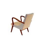 Vintage two tone armchair, 1950s