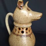 Pichet vintage tête de chien