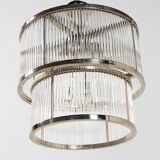 SuspSuspension "pasadena", eichholtz, Netherlands, contemporary, glass and metal.