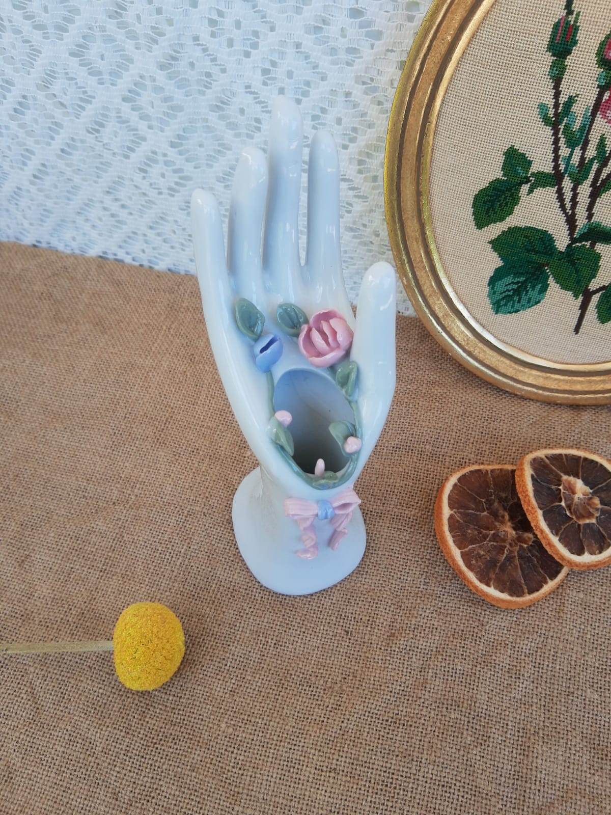 Vintage 70s soliflore ring sizer