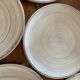 6 glazed terracotta plates 22 cm