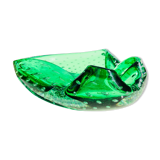 Murano buled glass trinket bowl