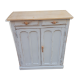 Parisian buffet patina blue grey