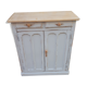 Buffet parisien patine gris bleu