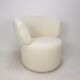Ensemble de 2 chaises club et 1 pouf par rolf benz