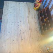 Solid wood desk, 1 drawer