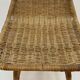 Suite of six vintage bar stools in rattan design Rohe 1960