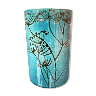 Vintage earthenware vase