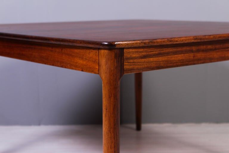 Yngvar Sandstrom rosewood table Seffle Màbelfabrik 1950s