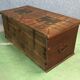 Fir chest with original painting-early twentieth