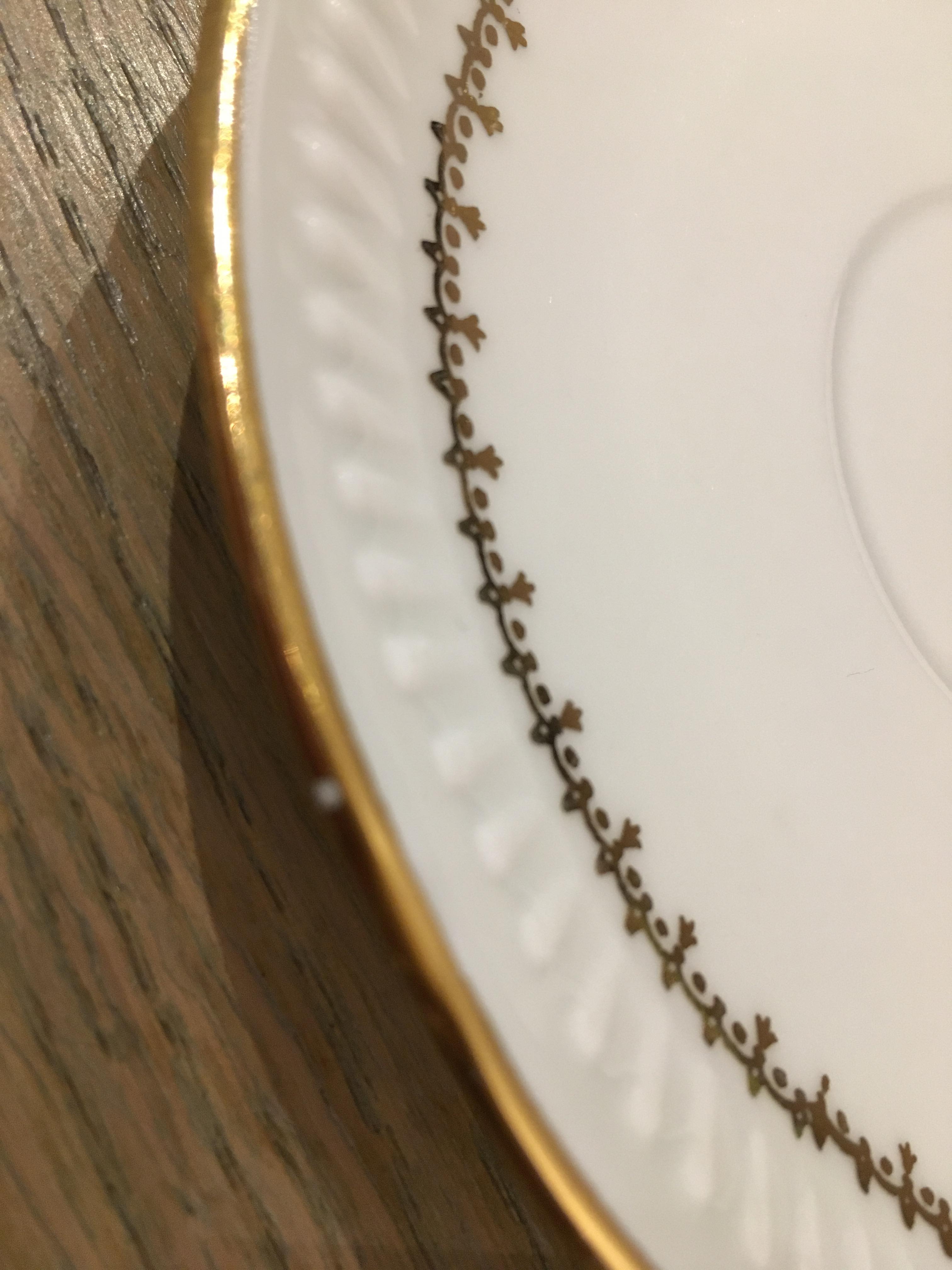 Limoges fine porcelain vintage coffee cups